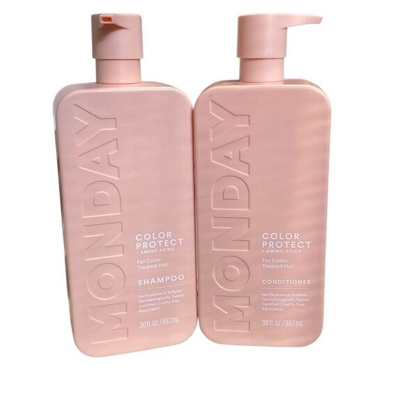 Monday Moisture Shampoo 30iz ea 2-pack New No Box - Picture 1 of 1